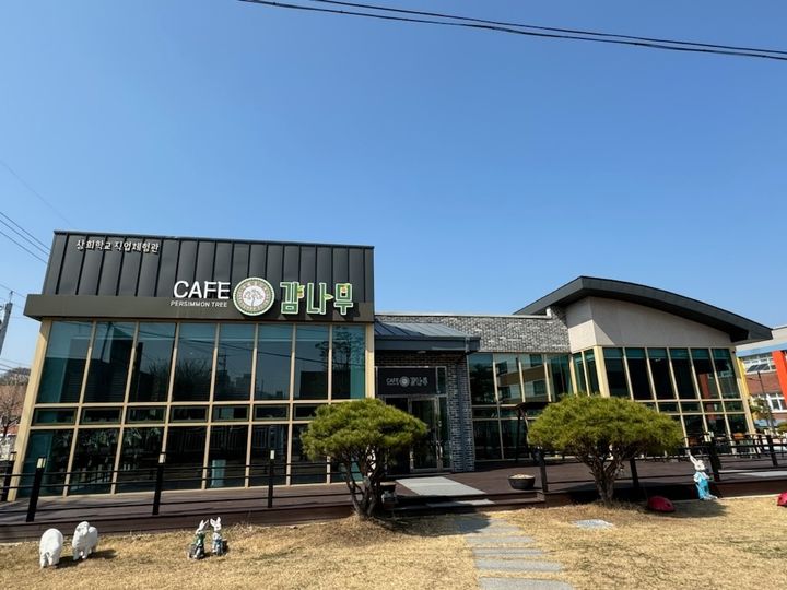 상희학교 카페 감나무 이미지