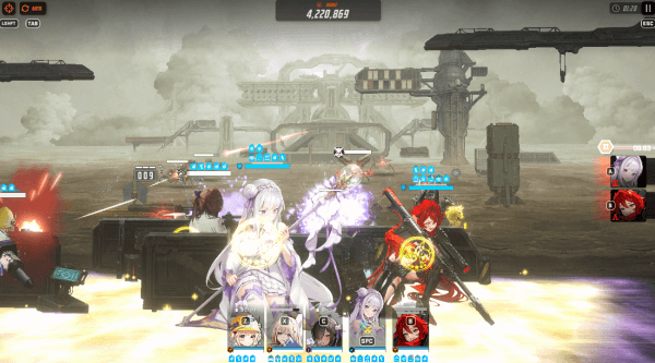 - 에밀리아 버스트 스킬 연출