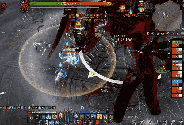 - 웅크린 쪽이 안전 지대로, 피격 시 기상기가 없다면 그냥 죽는다고 보면 된다