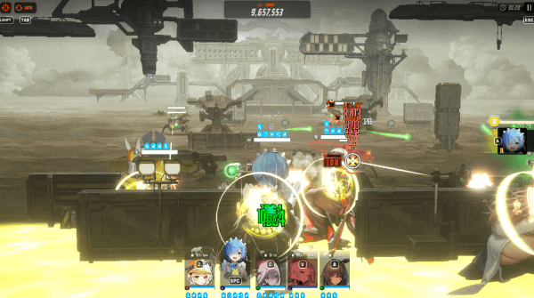 - 렘 버스트 스킬 연출