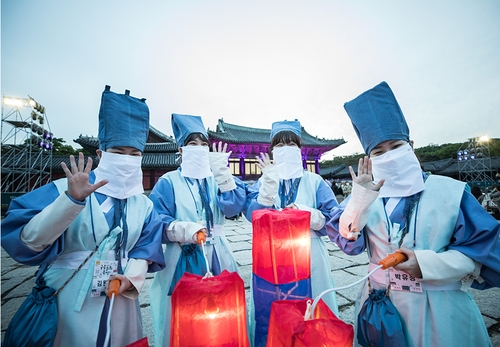 궁중의 밤 이미지