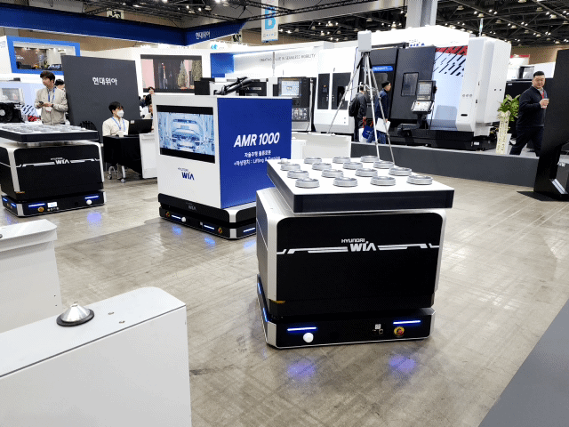 현대위아 AMR  /사진=박찬규 기자