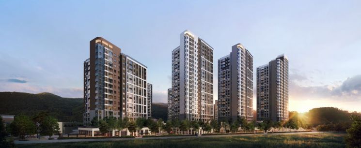 더포레스트 아파트 투시도