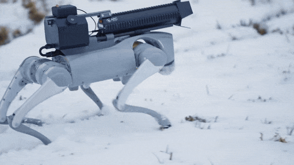 미국에서 온라인 판매를 시작한 화염방사기를 장착한 로봇 개 '써모네이터'. 사진=쓰로우플레임