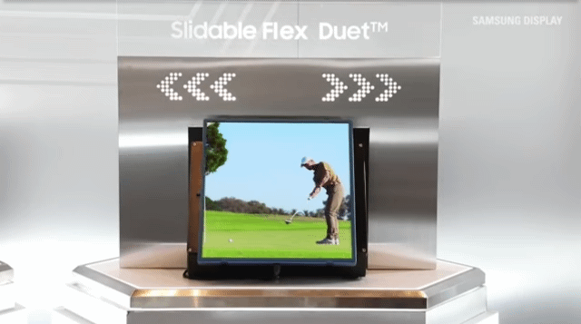 삼성 슬라이더블 플렉스 [삼성디스플레이 유튜브]