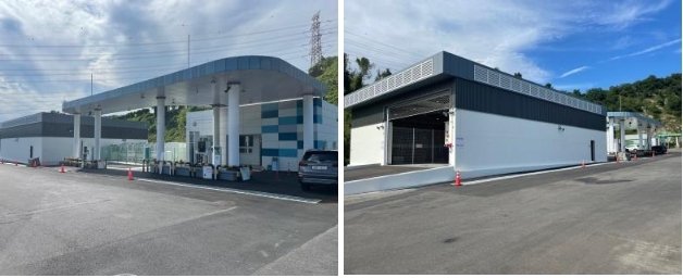 동부산 공영 수소버스 충전소 이미지
