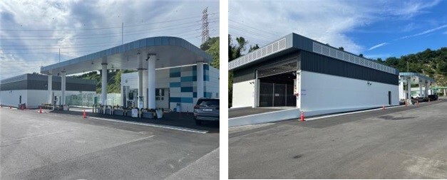 동부산 공영 수소버스 충전소 이미지