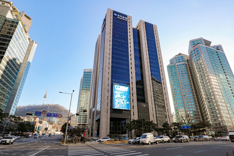 (주)우리은행 이미지