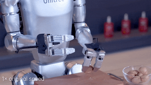 중국 로봇 개발업체 유니트리 로보틱스가 공개한 휴머노이드 G1 시연 영상. 사진=유니트리 로보틱스 유튜브 캡처