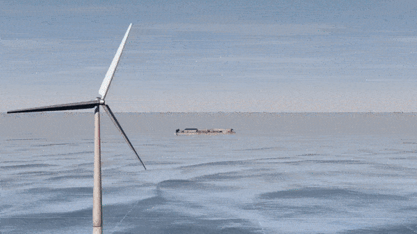 ▲ 북해에 건설될 대규모 해상풍력단지의 전력망 공급을 위해 덴마크 정부가 추진 중인 에너지섬 구상도. 출처 : 덴마크 기후에너지유틸리티부