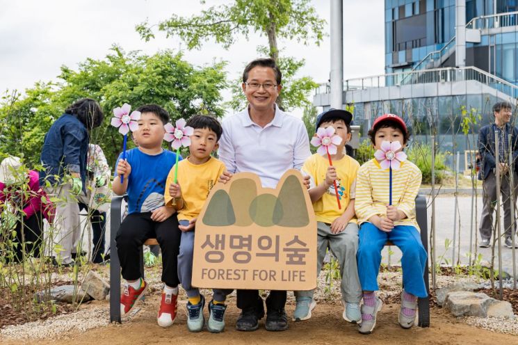 무궁화 정원 이미지