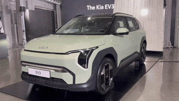 Kia unveils the EV3 compact SUV, its third all-electric vehicle developed with its E-GMP EV-dedicated platform after the EV6 and EV9. [SARAH CHEA]