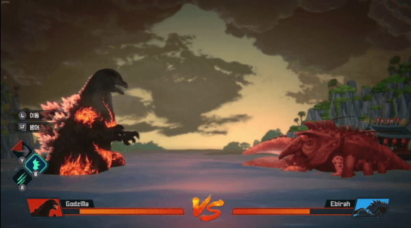 - 고질라 vs 에비라 전투는 일종의 가위바위보 싸움으로 전개된다&nbsp;