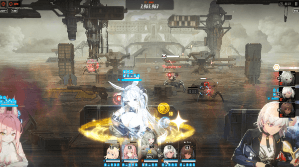 - 소다: 트윙클링 바니 버스트 스킬 연출