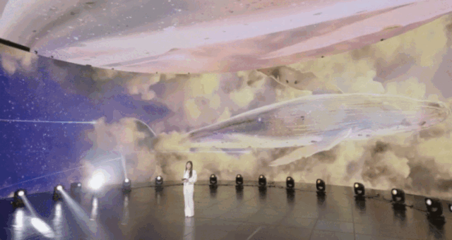 11일 경기도 파주 CJ ENM 스튜디오센터 내 VP 스테이지에서 CJ온스타일이 인스파이어 엔터테인먼트 리조트 모바일 버추얼 라방을 진행했다. 파주=김남명 기자