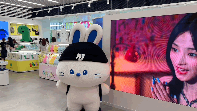 라인프렌즈 스퀘어 시부야 (사진=지디넷코리아)