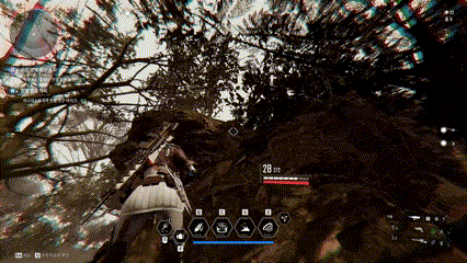 탭(Tab) 키를 활용해 소리를 듣고 숨겨진 NPC를 찾는 콘텐츠 암호화 보관함.