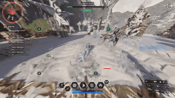 - 고압 전류 빌드 전투 모습