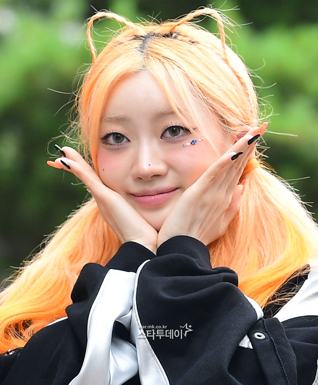 오렌지헤어 이미지
