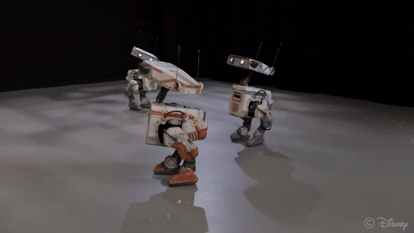 디즈니 리서치 연구팀이 개발 중인 이족 보행 로봇이 최근 유튜브를 통해 소개됐다. (영상=디즈니리서치허브유튜브)