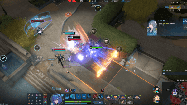 - 스킬이 적중한다면 높은 포텐셜을 보여줍니다