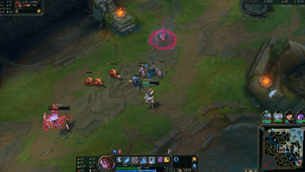 - 초반 구간 견제가 굉장히 좋습니다