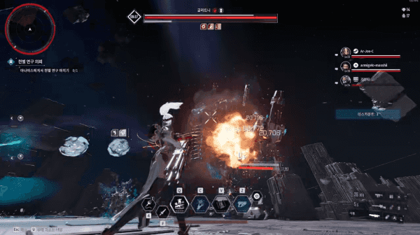 - 글러트니의 포신이 자신에게로 향하면 회피에 집중한다