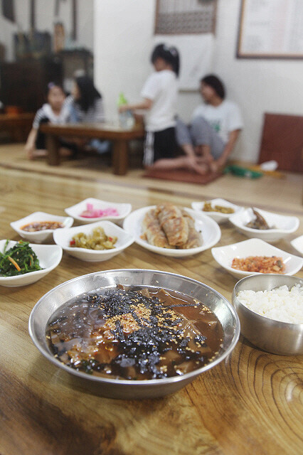 메밀묵밥