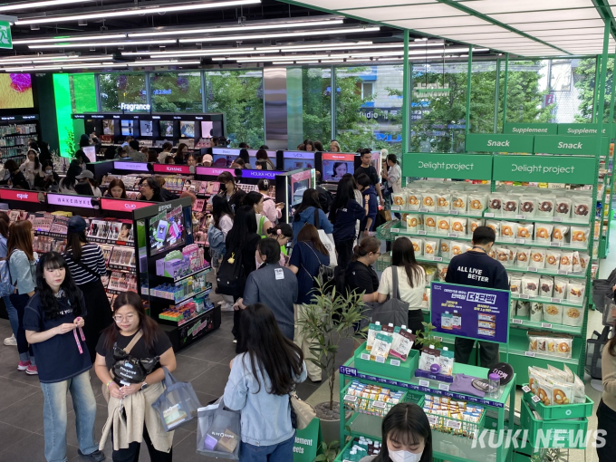 씨제이올리브영홍대 이미지