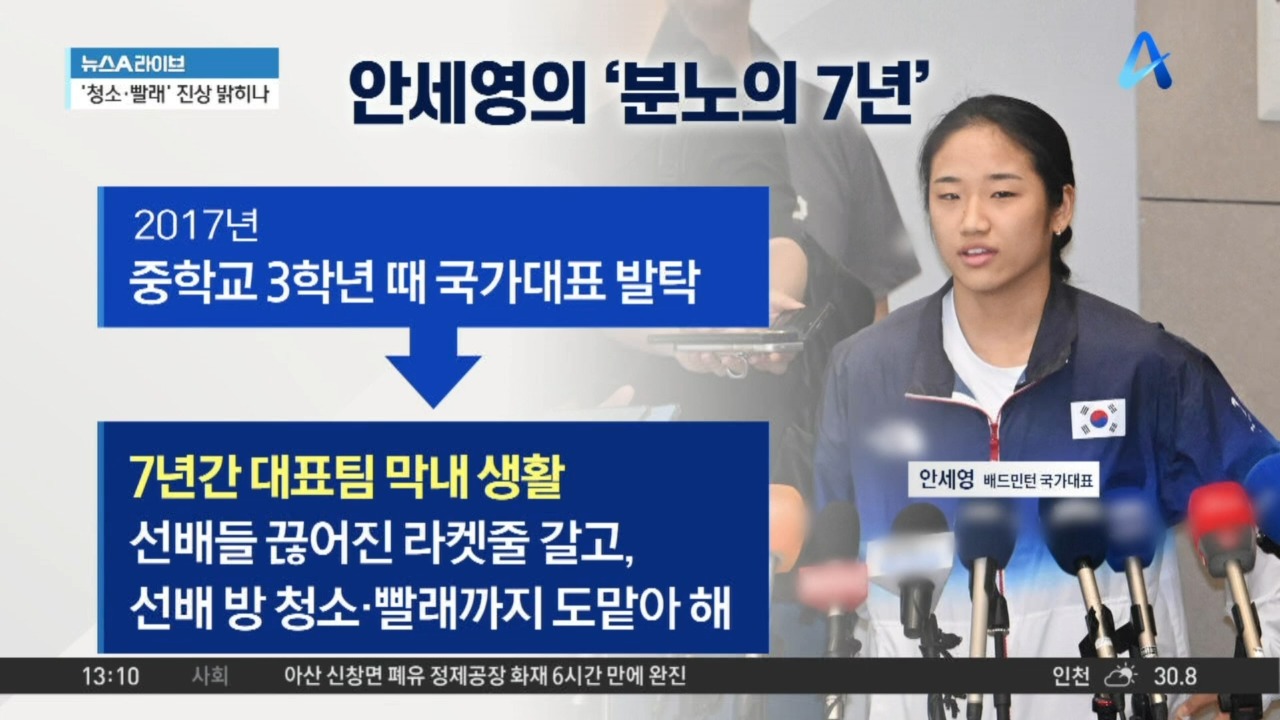 국가대표 선수가 청소·빨래…협회는 “오래된 관습” - kakaoTV 국가대표 선수가 청소·빨래…협회는 “오래된 관습”