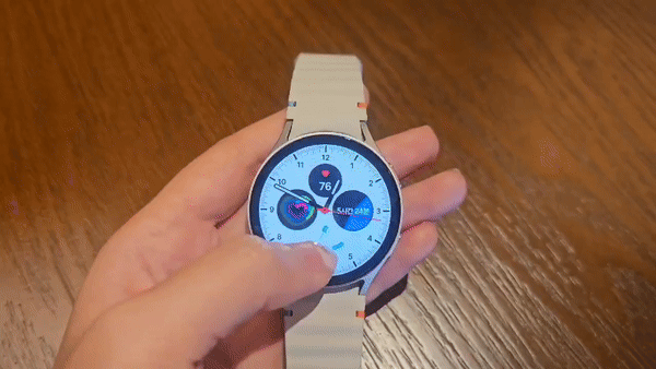 워치7 반응 속도 (영상=지디넷코리아)