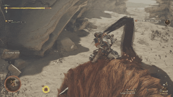 - 단치 이후 피니시 공격 모션도 일품이다