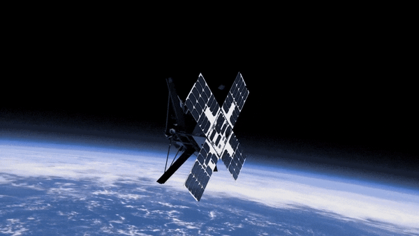 지난 4월 우주로 떠난 우주 돛단배 솔라세일 우주선 (영상=NASA)