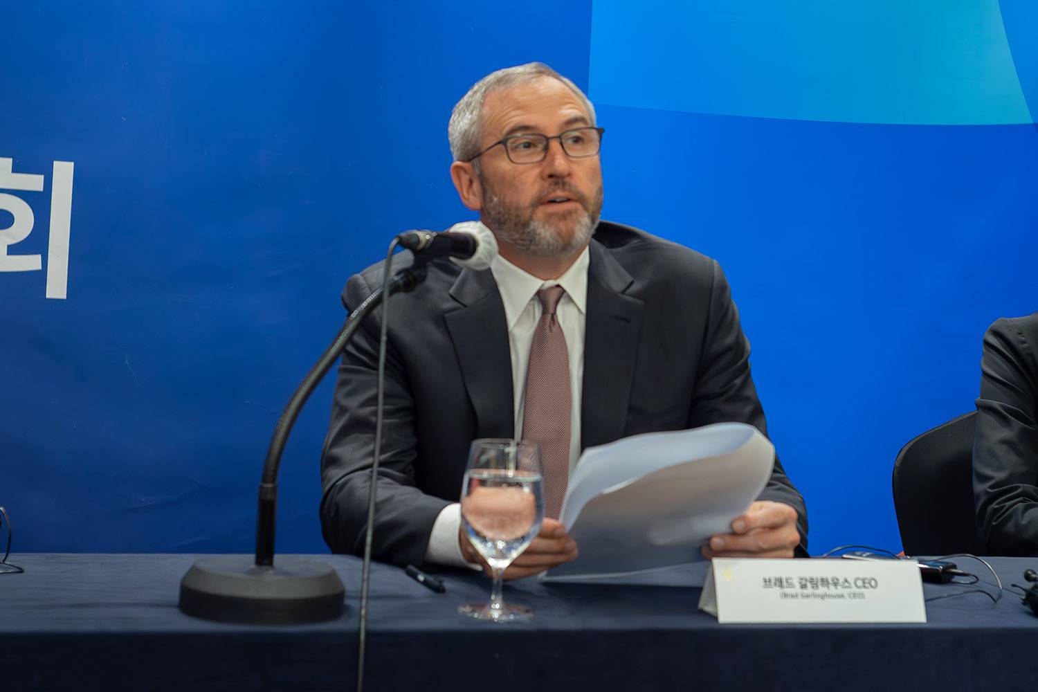 한국 찾은 브래드 갈링하우스 리플 CEO “한국은 기회 많은 시장”