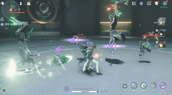 - 공명 해방 사용 이후 변신을 통한 딜링이 메인이다