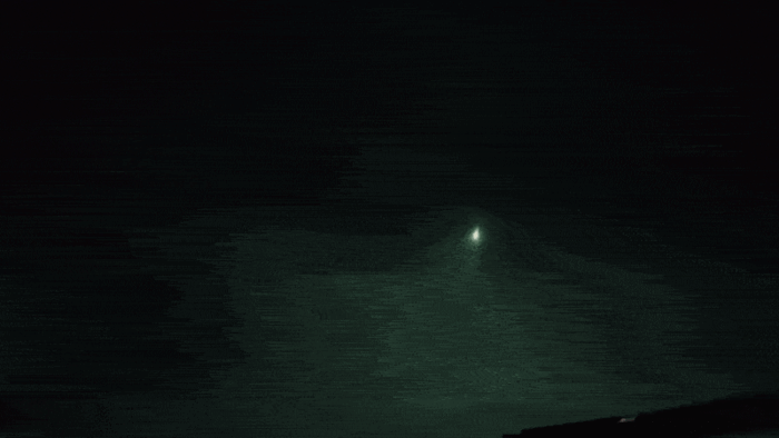 지난 4일(현지 시각) 필리핀 상공에서 폭발한 유성. 사진=마빈 콜로마/미국 운석학회