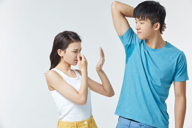 땀 이미지
