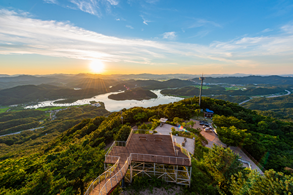한반도 지형 이미지