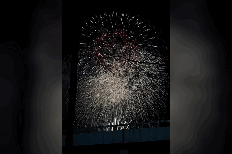 2022년 노들나루 공원에서 바라본 여의도 불꽃축제. / 영상 = MBN