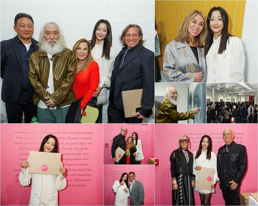 Kim Hee Sun New York art show