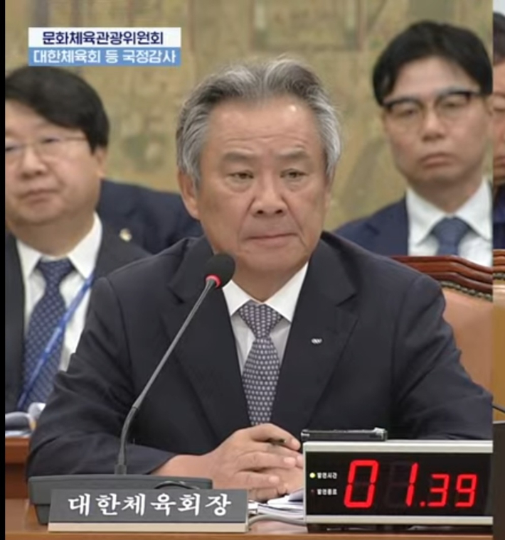 이기흥 이미지