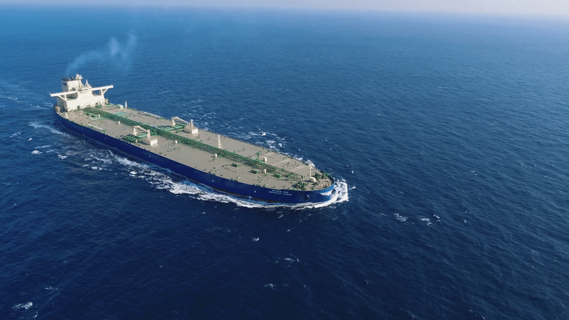 HMM가 운용 중인 VLCC. / HMM 제공