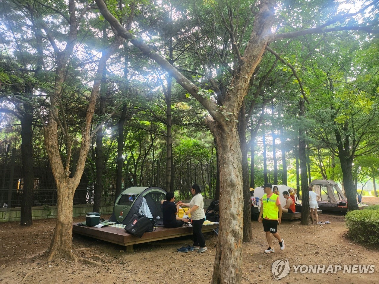 캠핑장 이미지