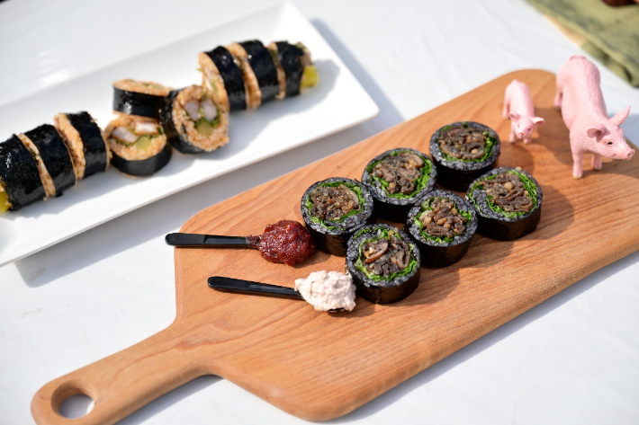 김밥처럼 이미지