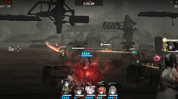 - 그레이브 버스트 스킬 연출