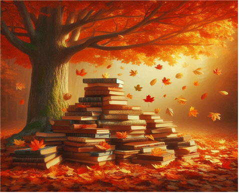 MS 코파일럿 AI에서 필자가 생성한 ‘독서의 계절’ 이미지
