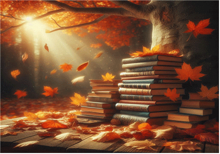MS 코파일럿 AI에서 필자가 생성한 ‘독서의 계절’ 가을 이미지