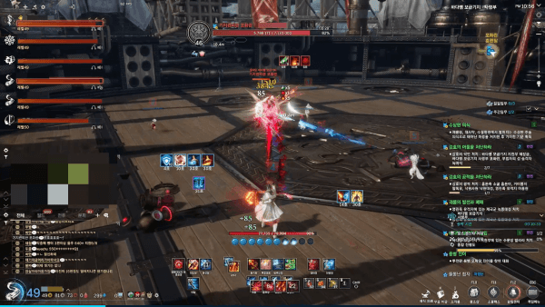 - 어그로 대상자가 포화란의 공격으로 공중에 떴다면 후속타를 맞지 않도록 합격기로 끊어줘야 한다