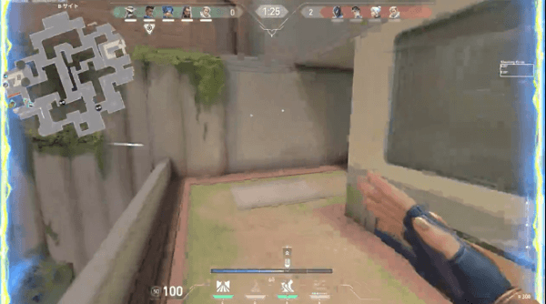 - 정통 FPS가 아닌 하이퍼 FPS에 가까운 움직임을 보여주는 네온&nbsp;