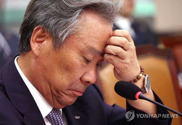 이기흥 이미지